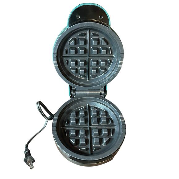 Curtis Stone Stuffed Electric Waffle Maker Green UNIT ONLY Unused - Picture 5 of 11